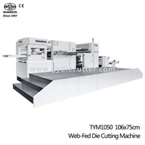 Vysekávací stroj na rezanie papiera